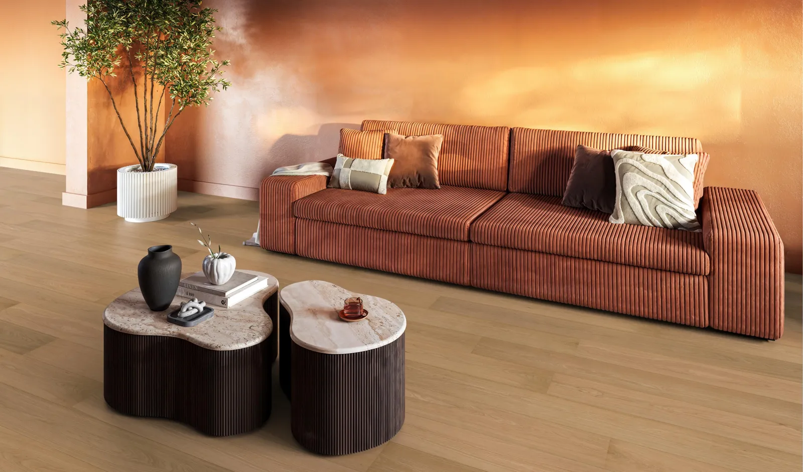 Talvion Forge 19 Select Naturel als sfeerbeeld in het interieur