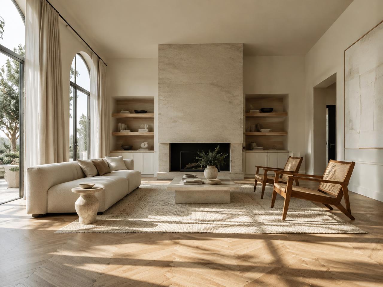 Talvion Patrimoine eiken tapis in visgraatpatroon